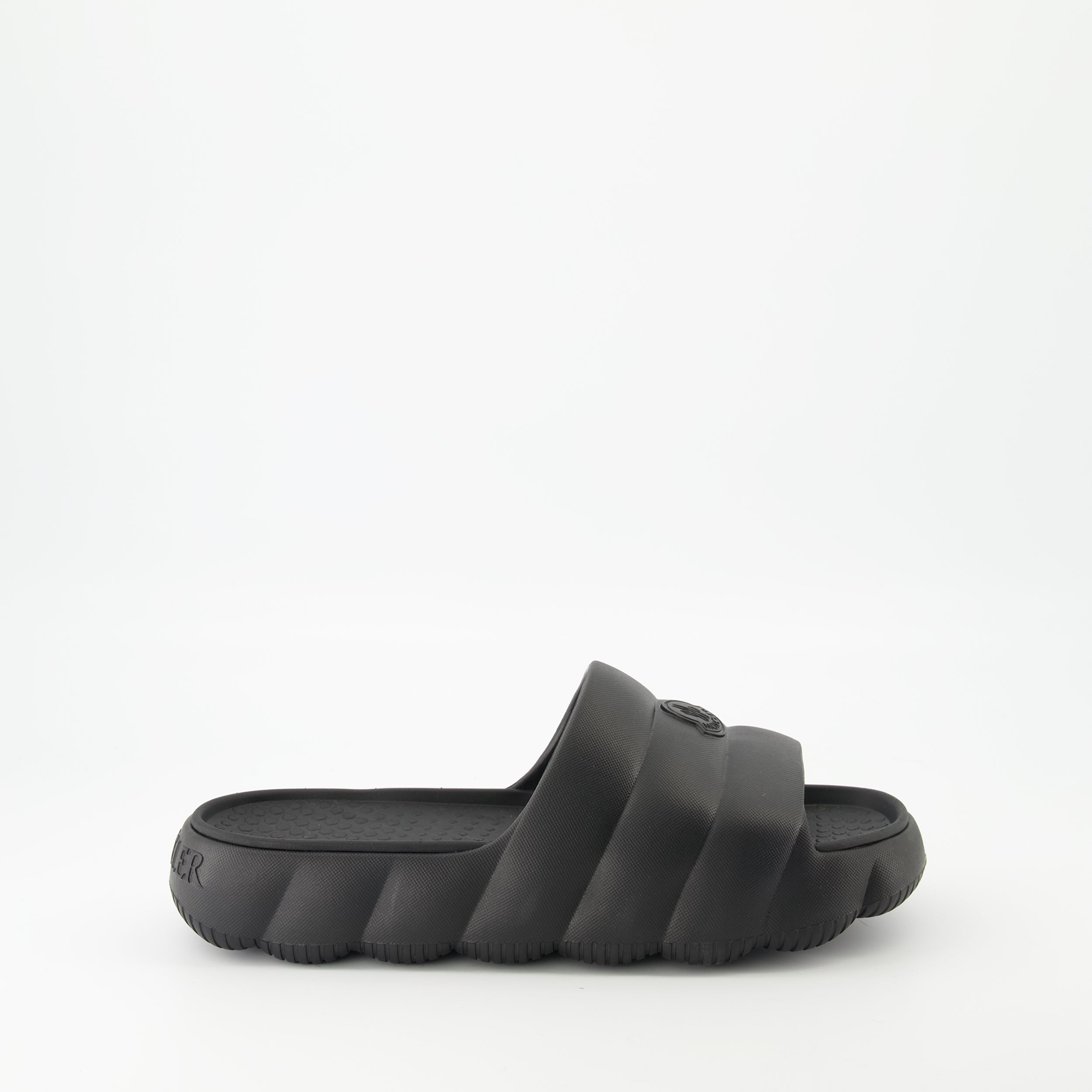 Sapatos abertos Lilo Sliders Moncler Preto Homme