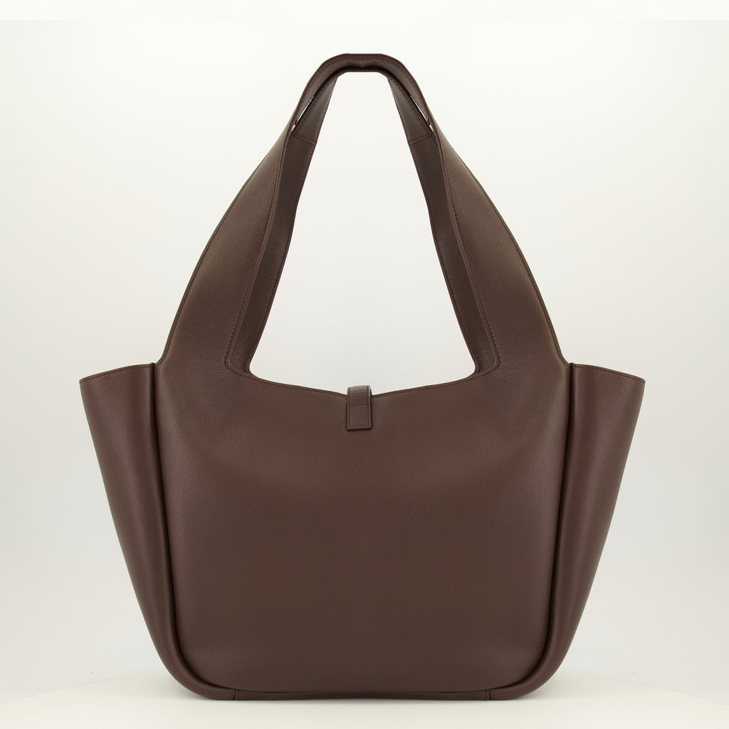 Sacs à main et épaule Le 5 à 7 Bea Bag en Cuero Burdeos Saint Laurent Marron Femme