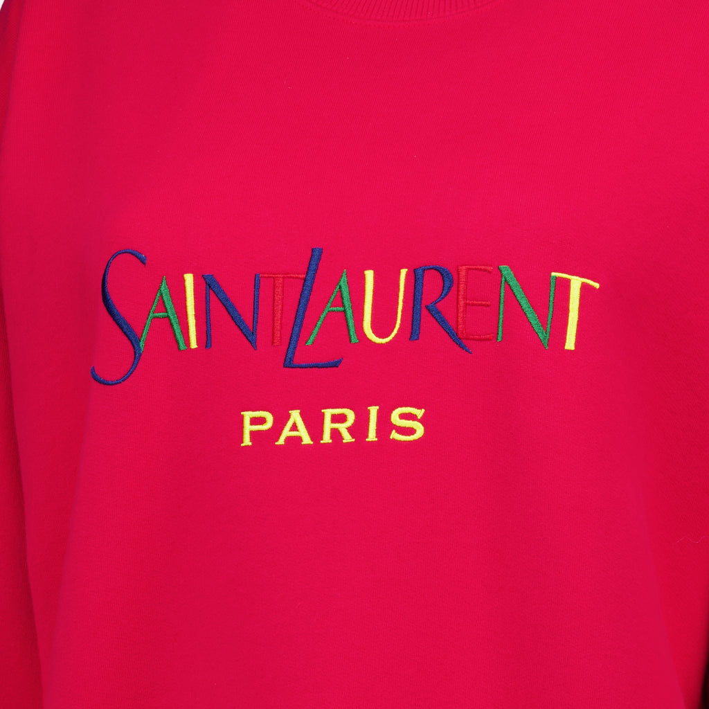 Sweatshirts Sudadera Saint Laurent Paris Saint Laurent Rose Femme