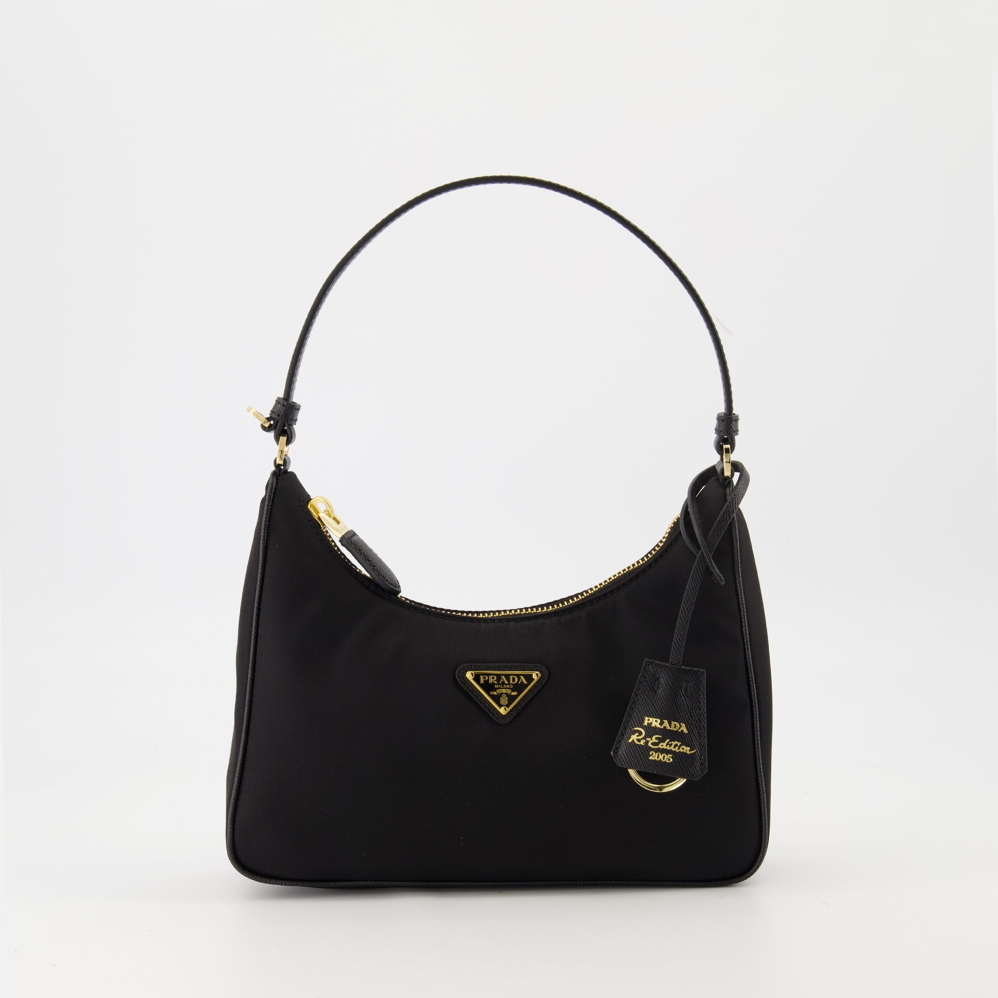 Sacs à main et épaule Mini Sac Re-Edition 2005 Prada Noir Femme