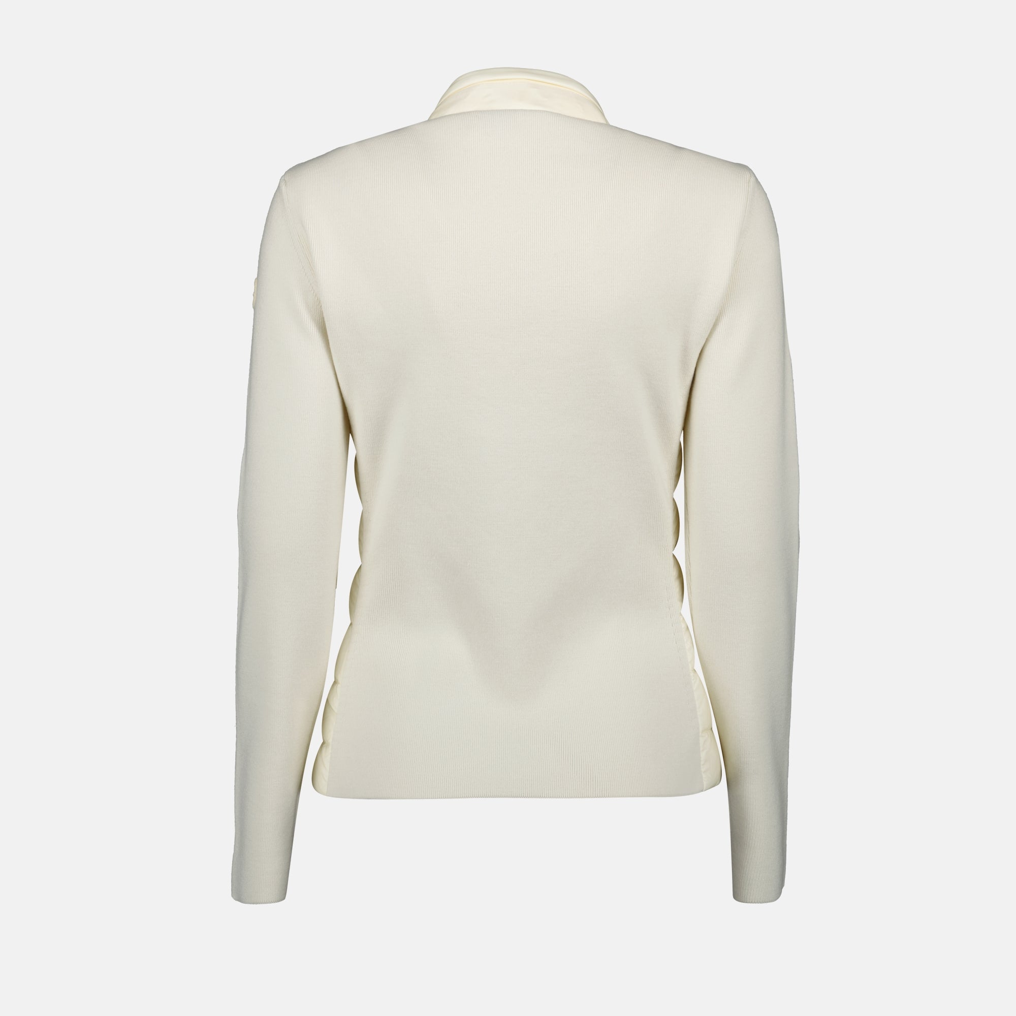 Vestes Veste bi-matière Moncler Blanc Femme