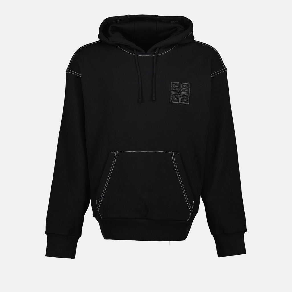 Sweatshirts Sweat à capuche noir Givenchy Noir Homme