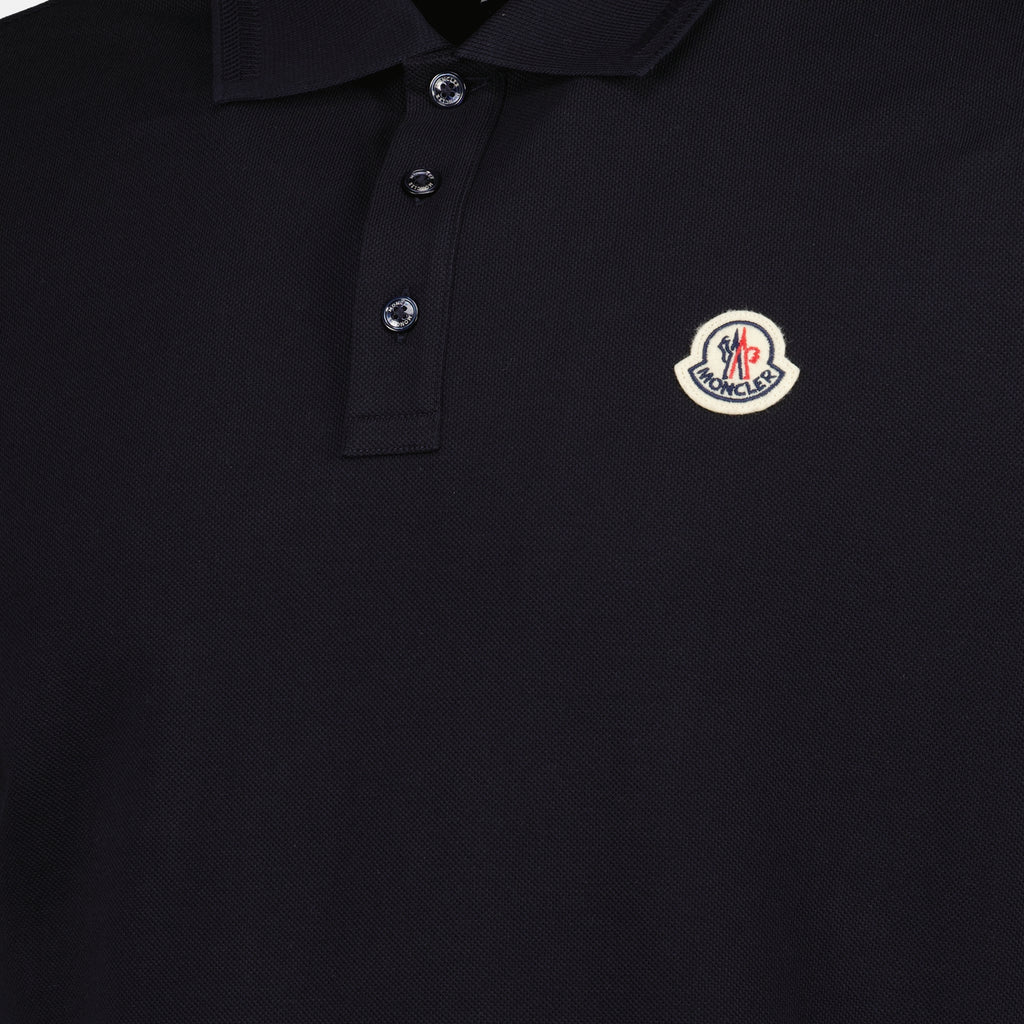 Polos Logo Polo Moncler azul oscuro Homme