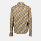 Camisas Camisa de Xadrez Burberry Bege Femme