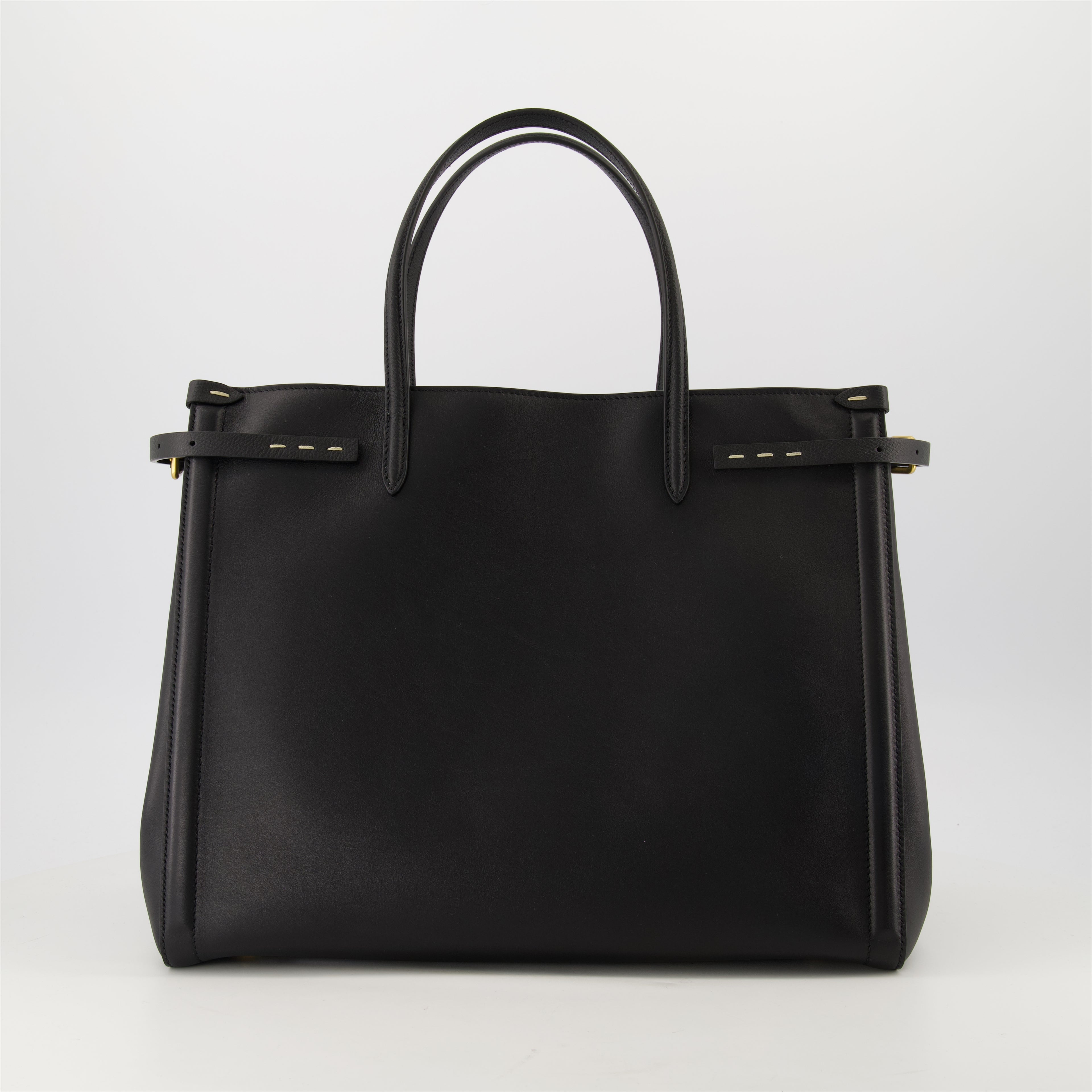 Tote bags Antibes Leder Tote Bag Valentino Garavani Schwarz Homme
