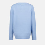 Maglieria Pull en laine Prada Blu Femme