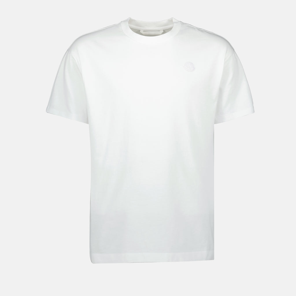 T-shirts T-shirt graffiti Moncler Blanc Homme