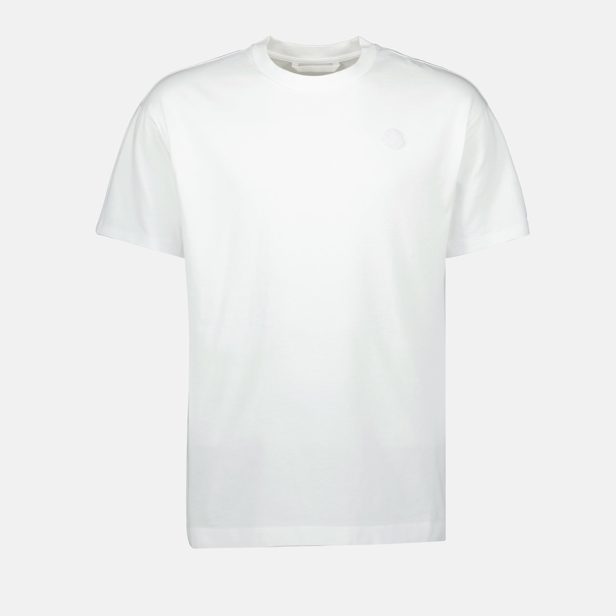 T-shirts T-shirt graffiti Moncler Blanc Homme