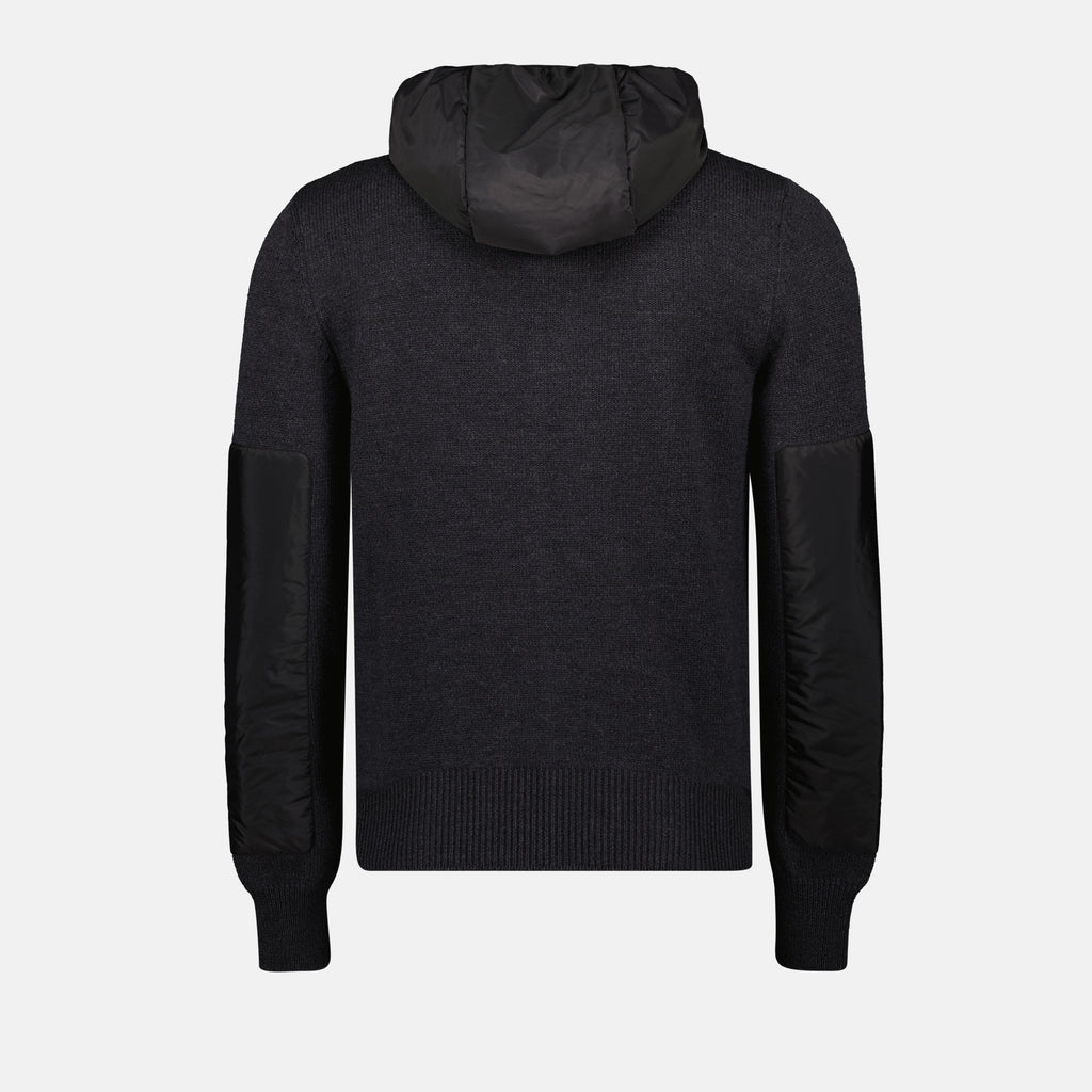 Vestes Veste en laine et nylon Moncler Grenoble Gris Homme