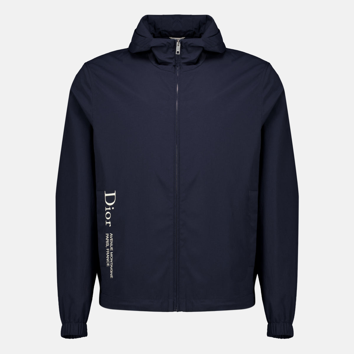 Vestes Montaigne Navy Windbreaker Dior Bleu foncé Homme
