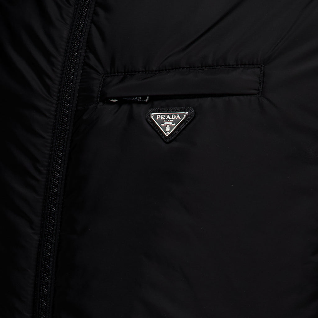 Manteaux Giacca Puffer Re-Nylon Nera Prada Noir Homme