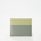 スモールレザーグッズ FFダイヤモンドカードホルダー Fendi 緑 Femme