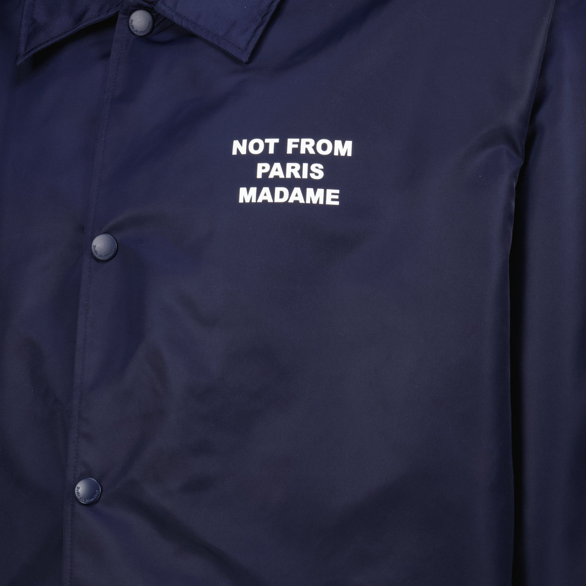 Vestes Veste Slogan Drole De Monsieur Bleu foncé Homme