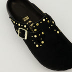 Chaussures ouvertes Mules Boston Birkenstock Noir Femme