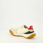 Baskets CityTrek Beige Wildlederschuhe Moncler Beige Homme