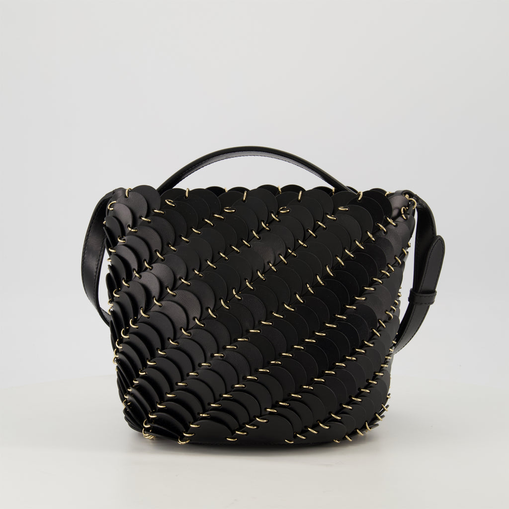 Beuteltaschen Paco Bucket Bag Rabanne Schwarz Femme