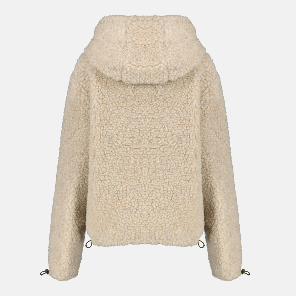 Image de l'article Doudoune en teddy de la marque Miu Miu pour Femme - Saison Printemps-Été 2026 - Vue de Dos