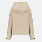 Bild der Miu Miu Damen Teddy Puffjacke - Frühjahr-Sommer 2026 - Rückansicht