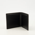 Imagen de la billetera de cuero negro Saint Laurent Paris para hombres - Temporada Primavera-Verano 2026 - Vista detallada 2