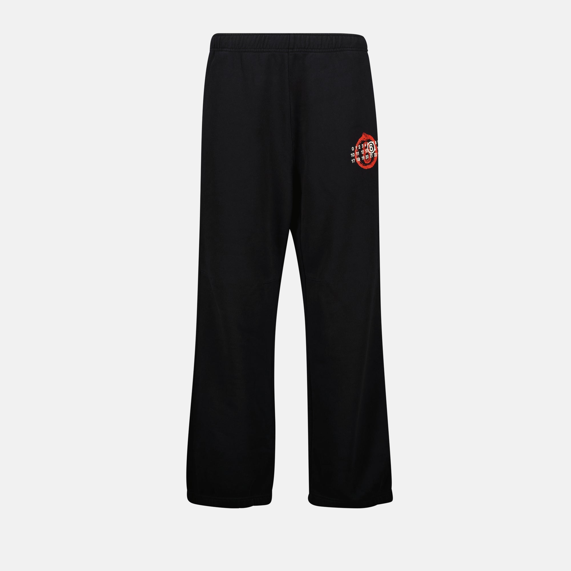 Pantalones Pantalones de Chándal Mm6 Negro Femme