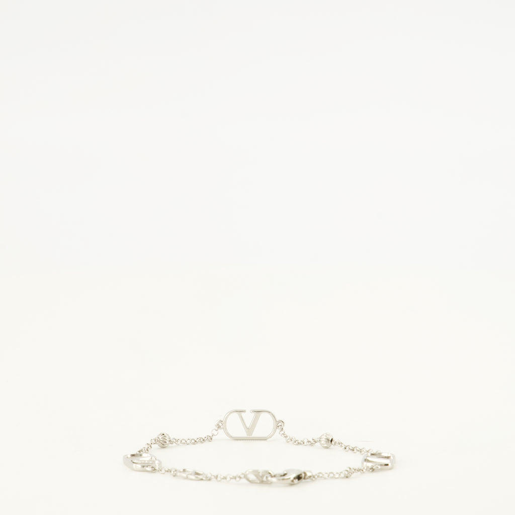 Bijoux VLogo Metallarmband Valentino Garavani Argenté Homme