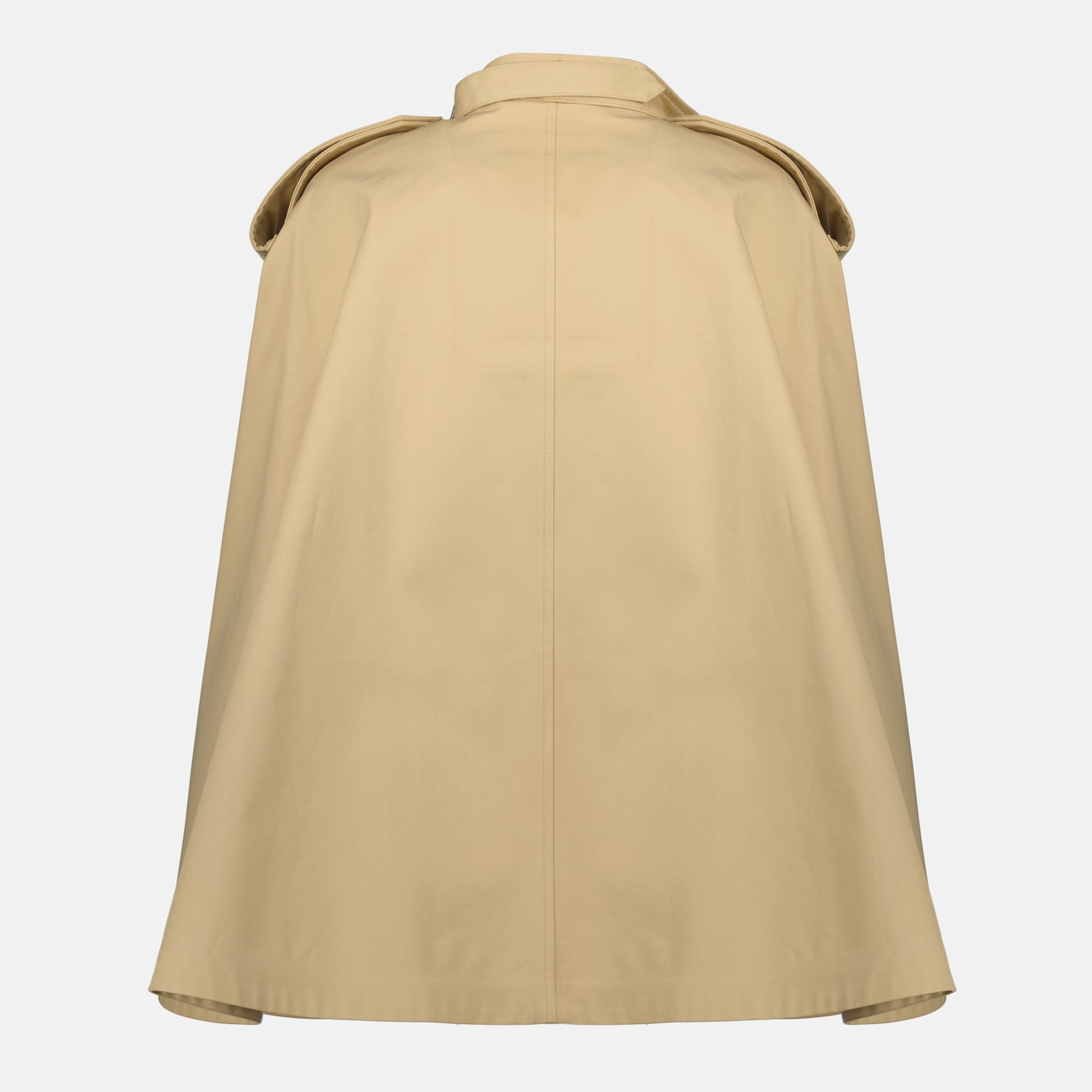 Vestes Beige Cotton Cape Burberry Beige Femme