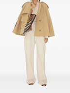 Vestes Cape beige en coton Burberry Beige Femme