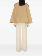 Vestes Cape beige en coton Burberry Beige Femme