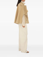Vestes Cape beige en coton Burberry Beige Femme