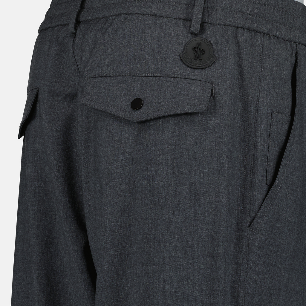 パンツ キャロットパンツ Moncler グレー Homme