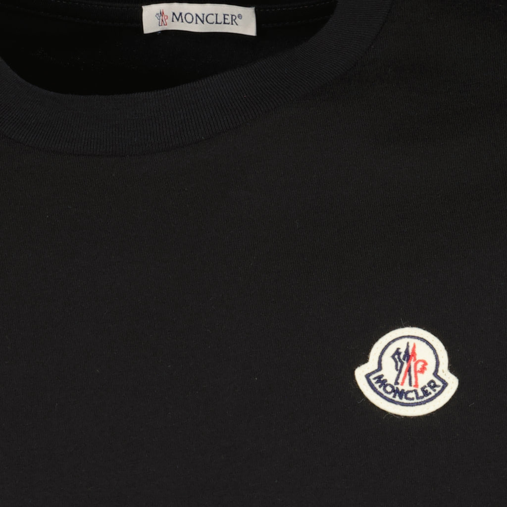 Image de l'article Lot de trois t-shirts noir de la marque Moncler pour Homme - Saison Printemps-Été 2026 - Vue détaillée_1