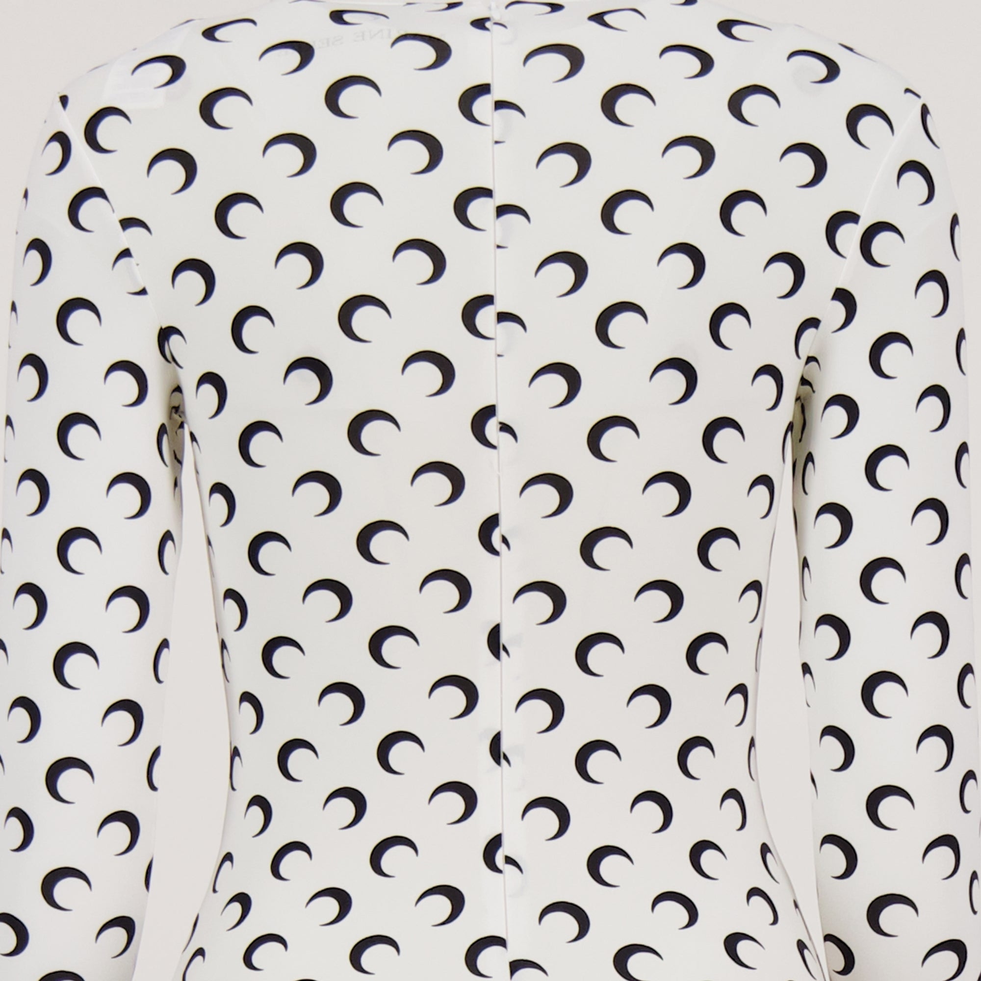 Image de l'article Combinaison courte Jersey Moon de la marque Marine Serre pour Femme - Saison Automne-Hiver 2025 - Vue détaillée_1