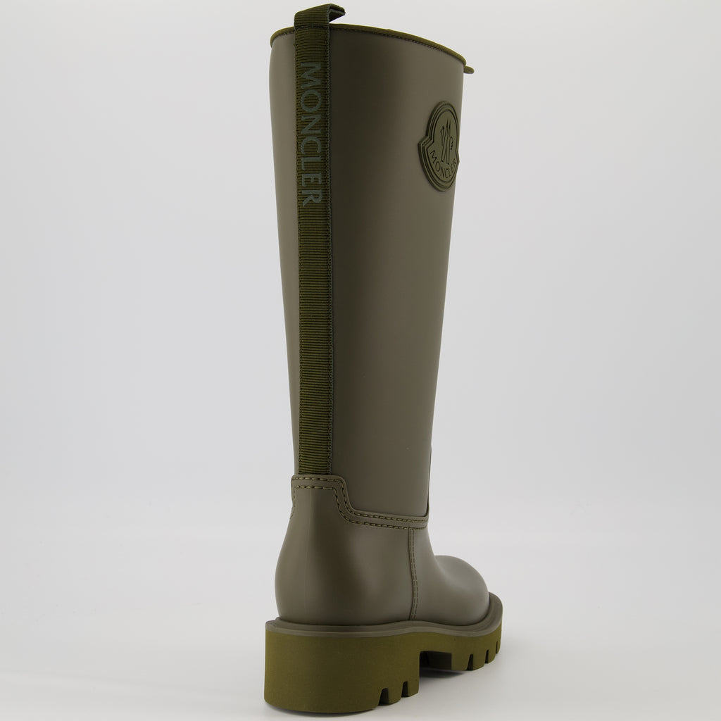 Bottes Botas de Chuva Kickstream Altas Moncler Vert Femme