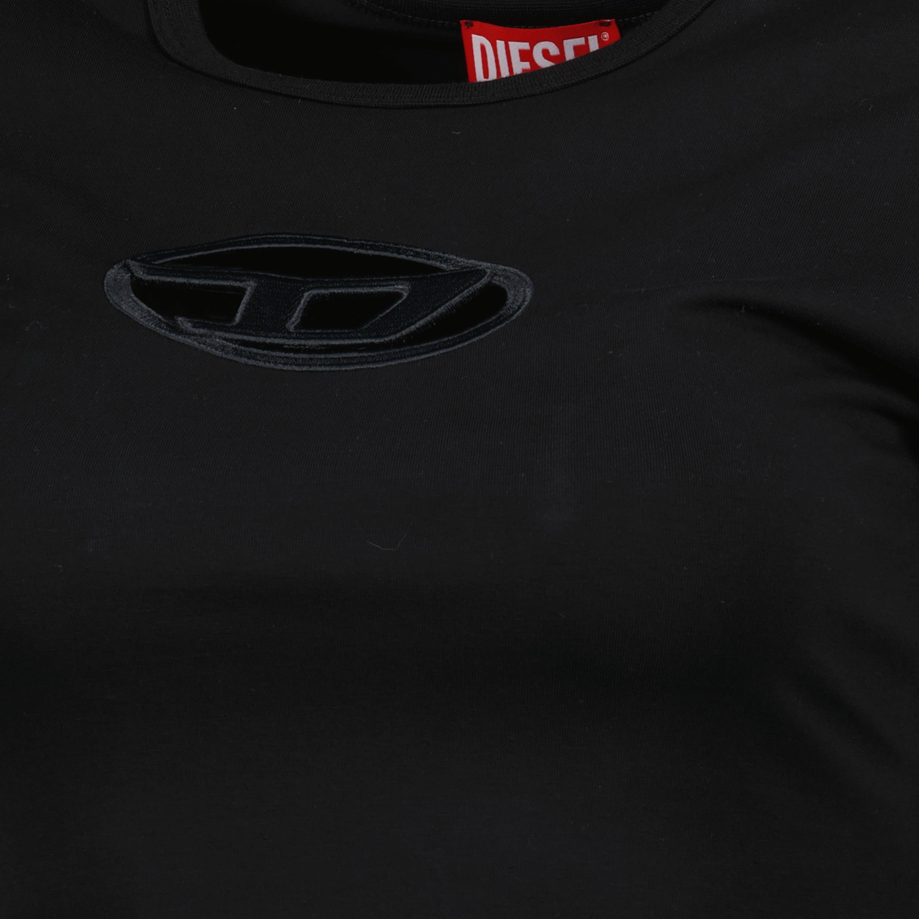 Robes Robe D-Angiel Diesel Noir Femme