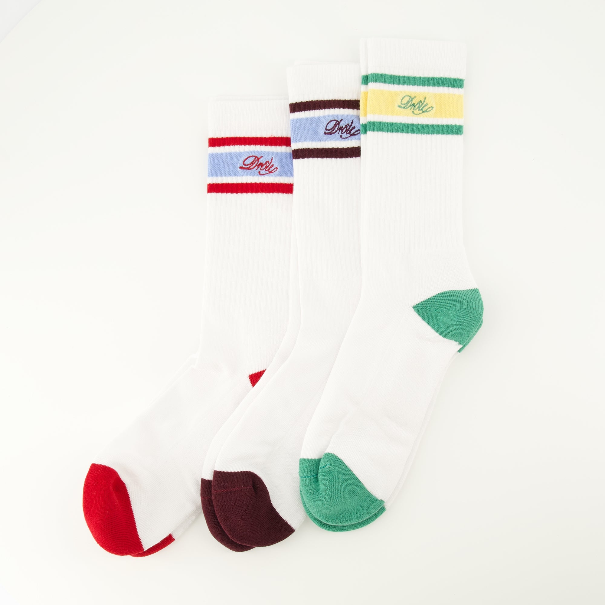 Image of the item Funny Socks Bundle by the brand Drole De Monsieur for Men - Autumn-Winter Season 2025 - Back View