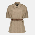 Image de l'article Cape Favetto beige de la marque Max Mara pour Femme - Saison Printemps-Été 2026 - Vue détaillée_1