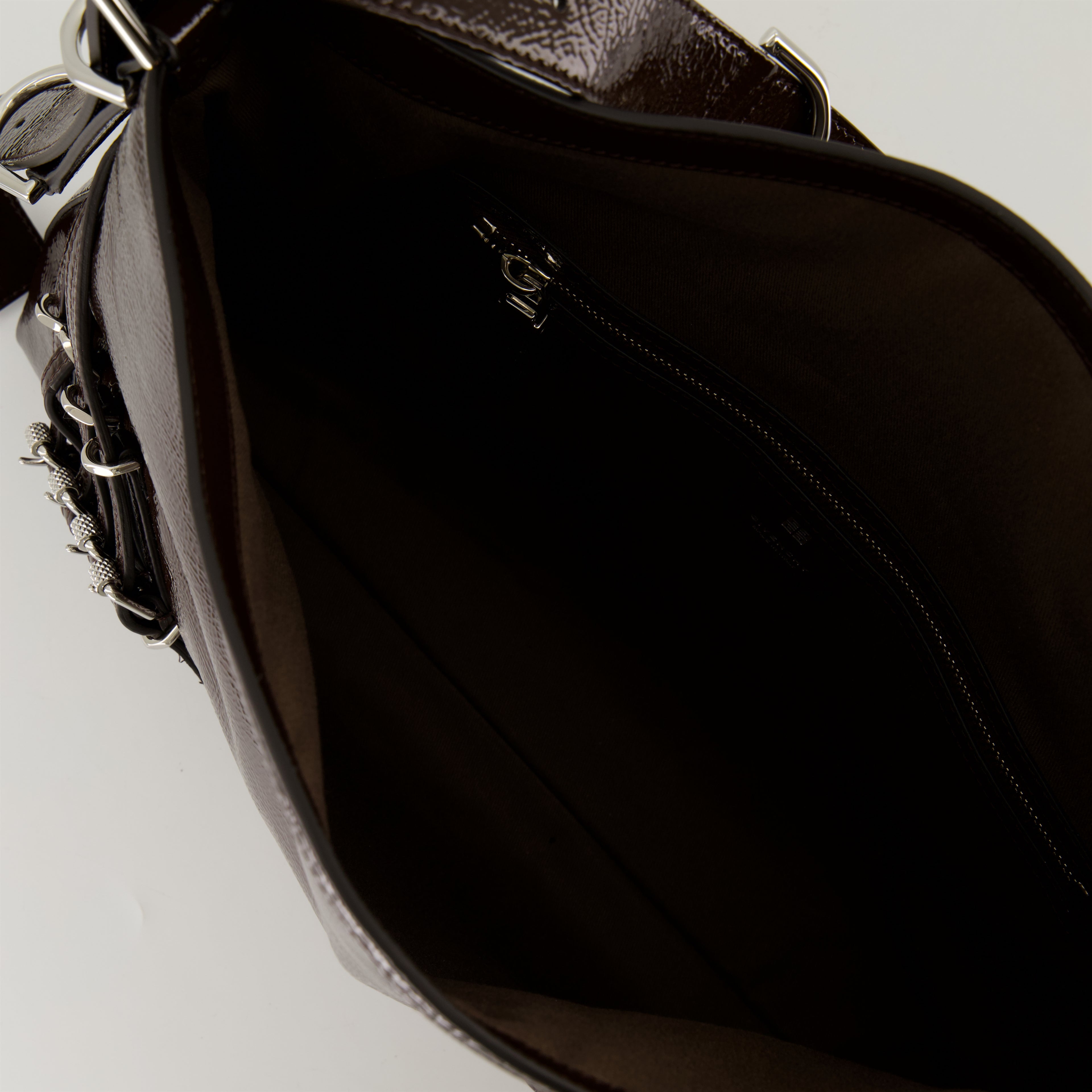 Sacs à main et épaule Sac Voyou en cuir Givenchy Marron Femme