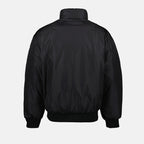 Manteaux Doudoune en Re-nylon Prada Noir Homme