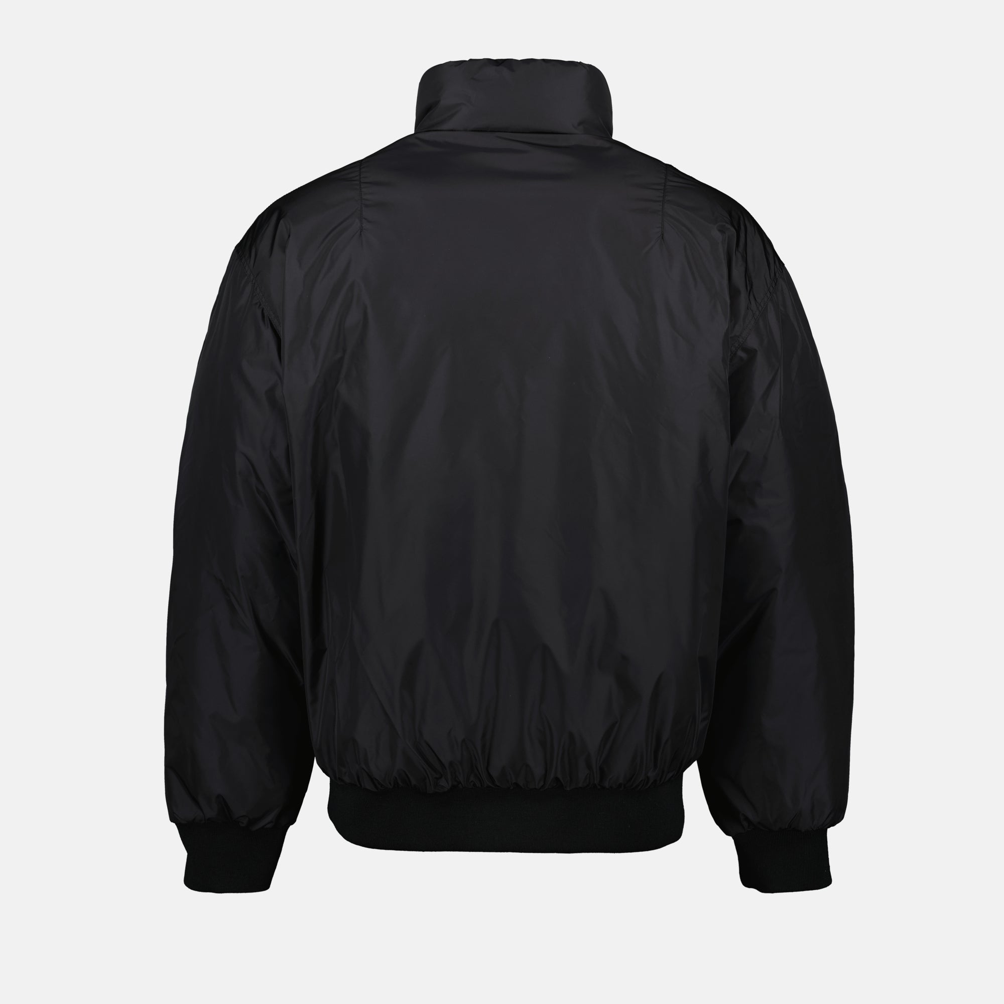 Manteaux Doudoune en Re-nylon Prada Noir Homme