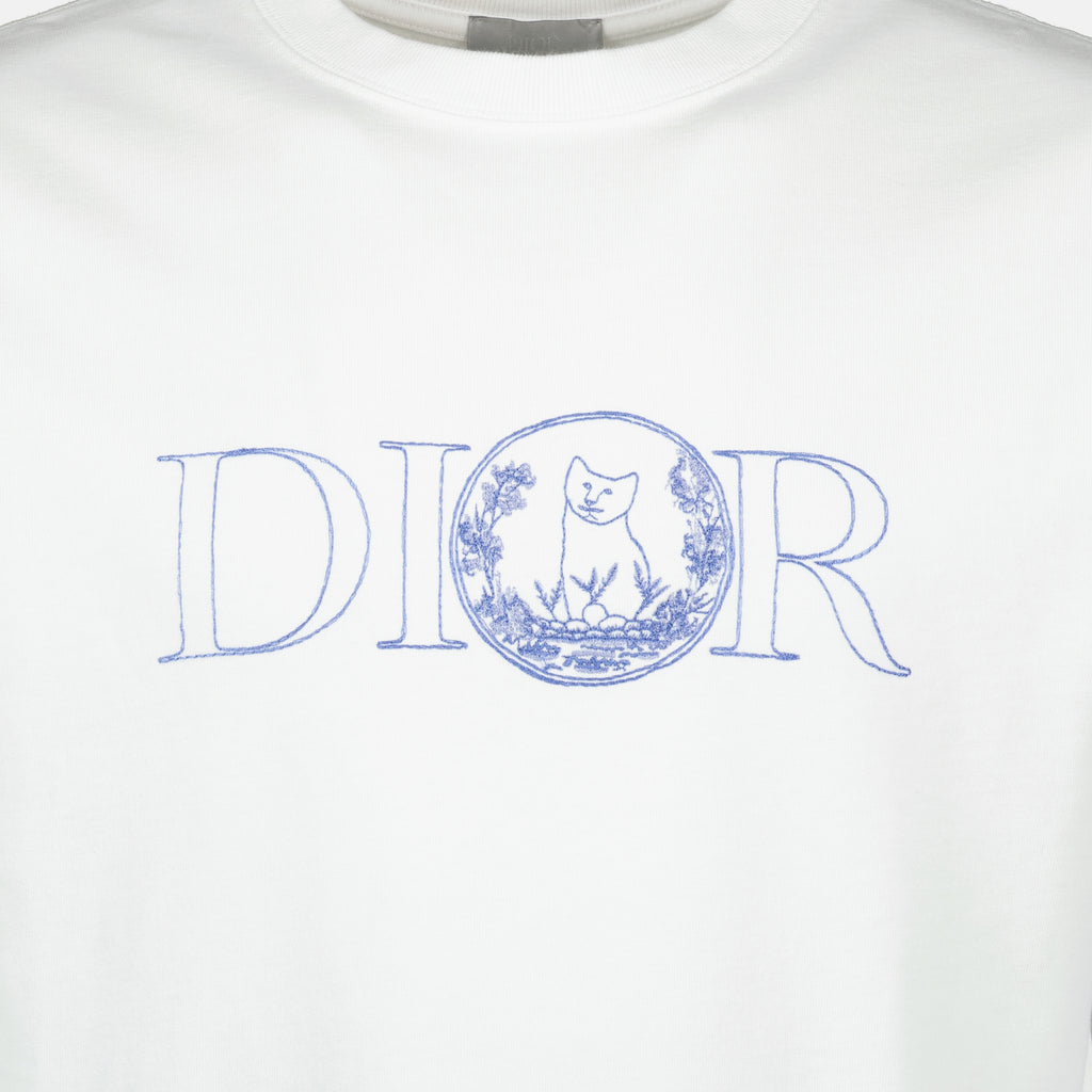 T-shirts T-shirt Dior and Hylton Nel Dior Blanc Homme
