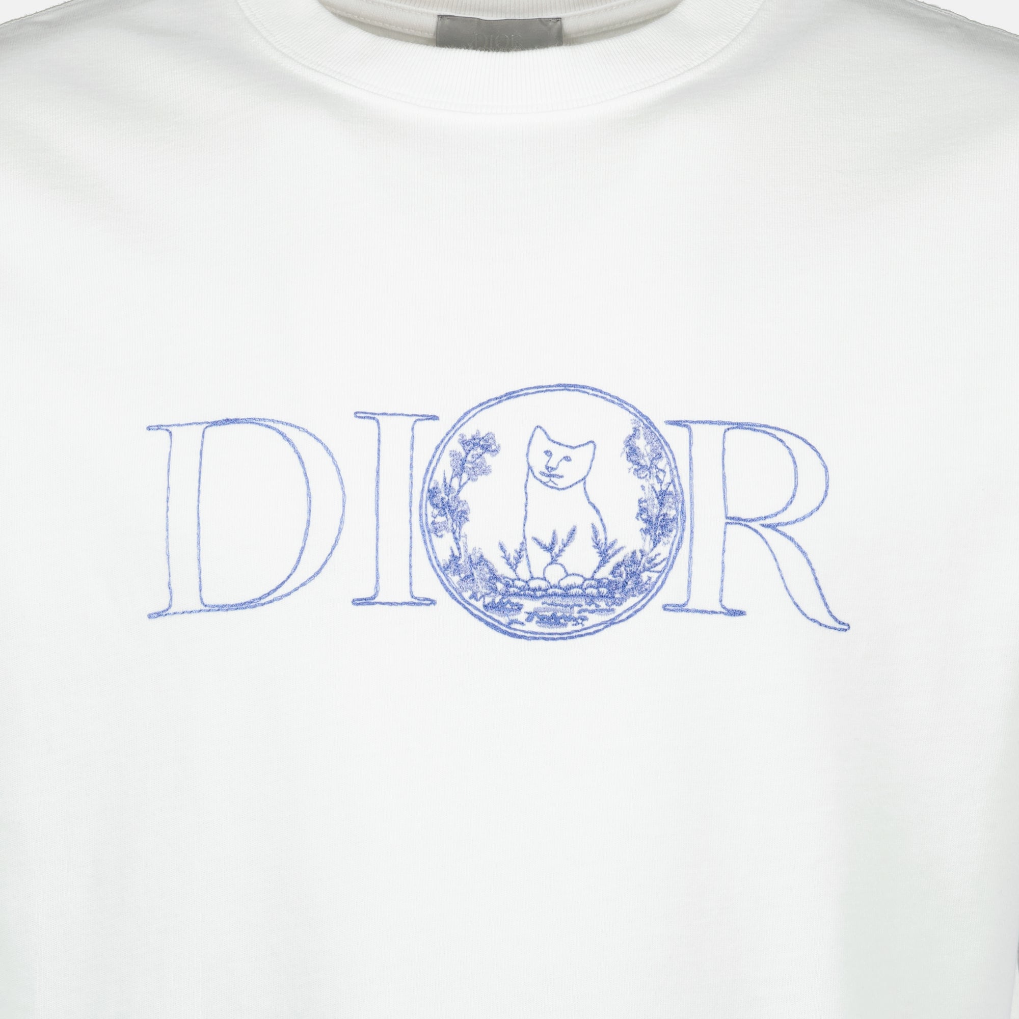 T-shirts T-shirt Dior and Hylton Nel Dior Blanc Homme