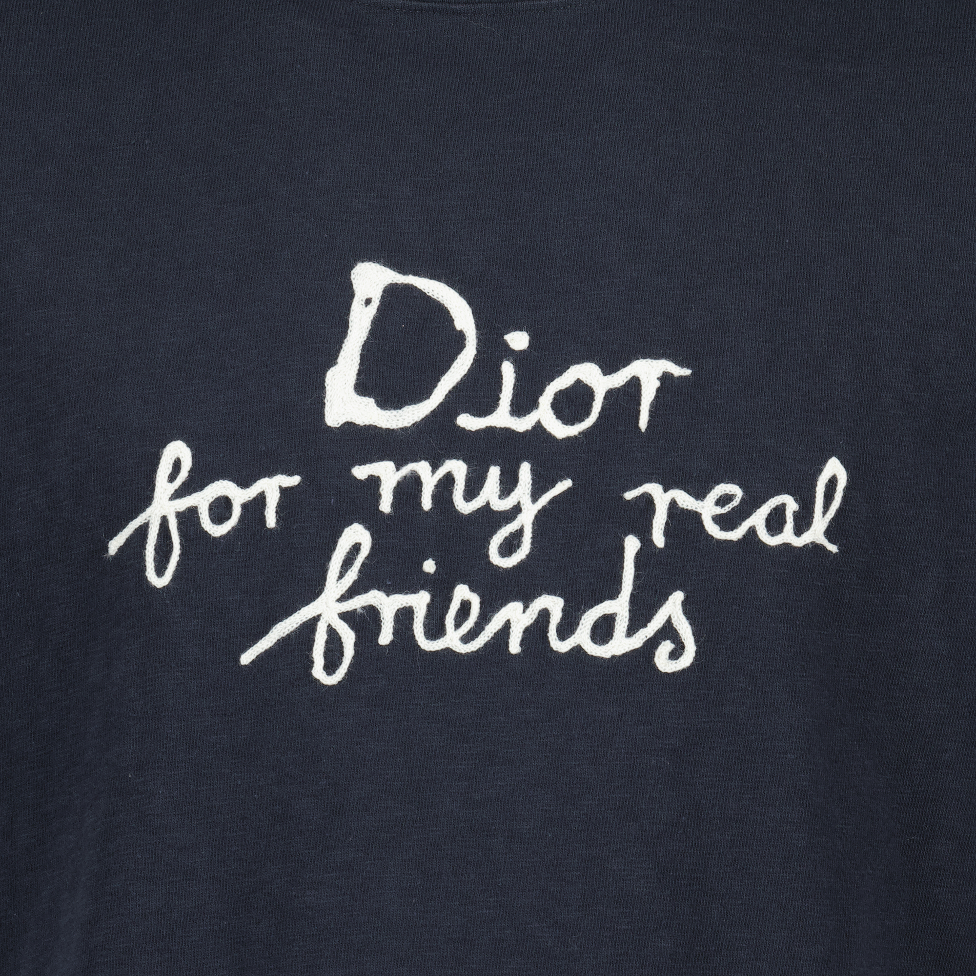 T-shirt T-shirt Dior and Hylton Nel Dior Blu scuro Homme