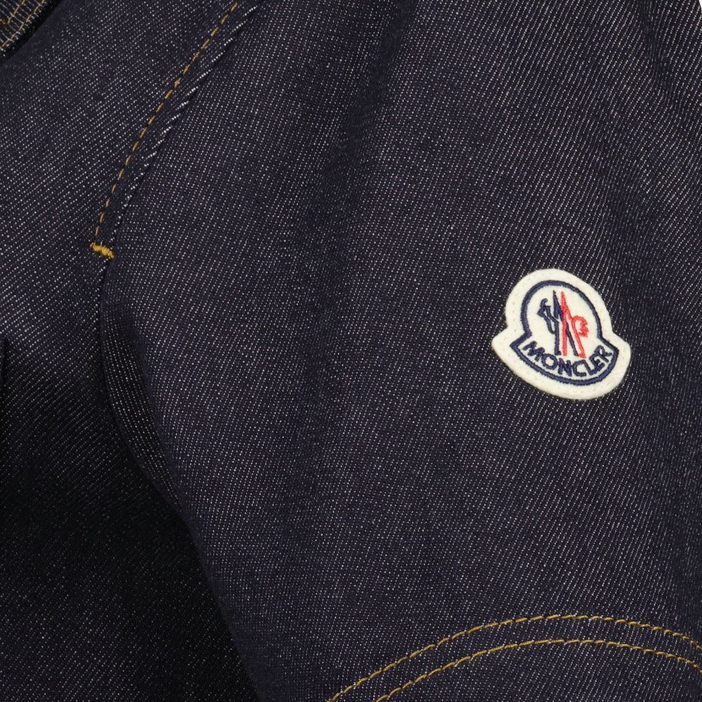 Robes Robe chemise Moncler Bleu foncé Femme