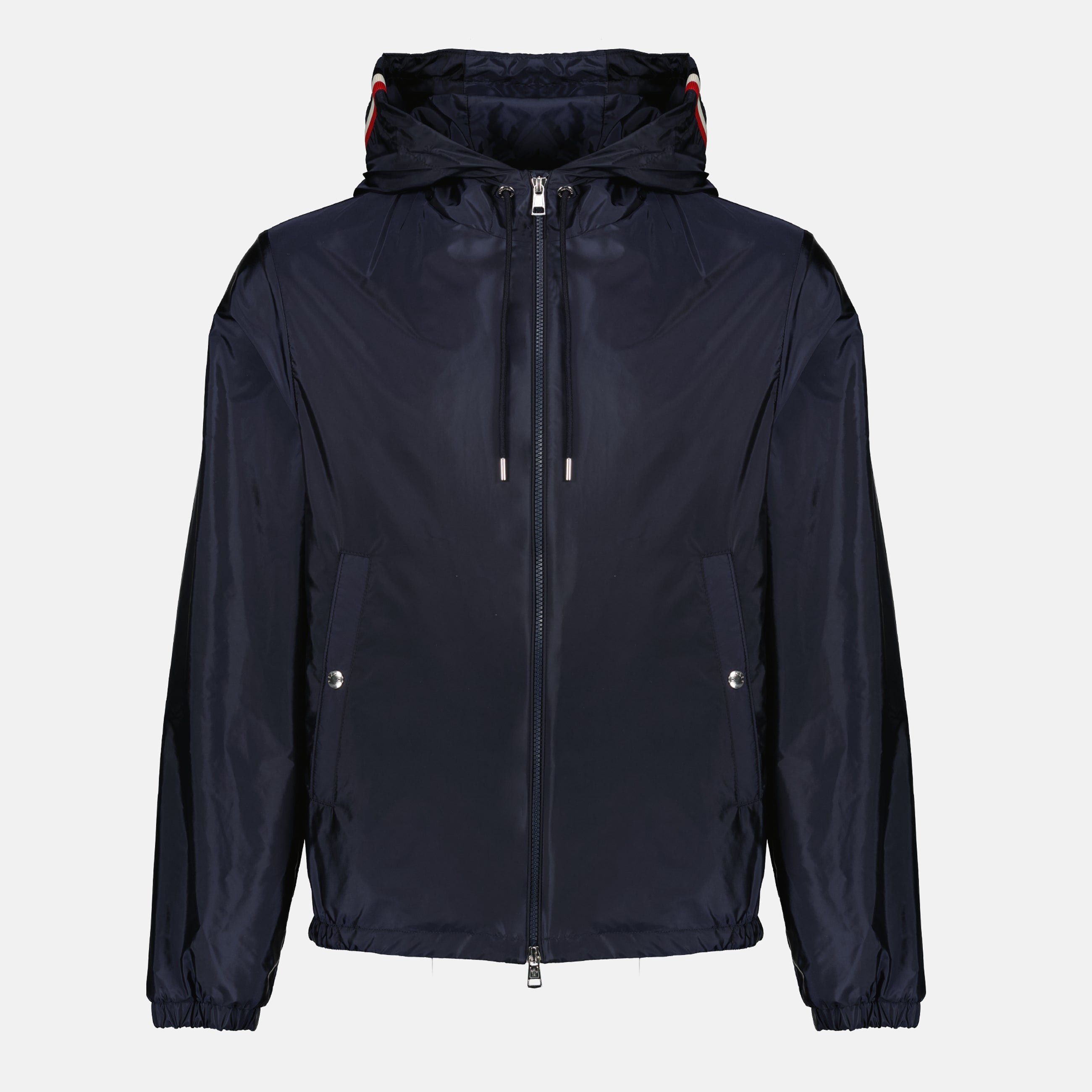 Image de l'article Coupe-vent Grimpeurs bleu marine de la marque Moncler pour Homme - Saison Printemps-Été 2026 - Vue de Face