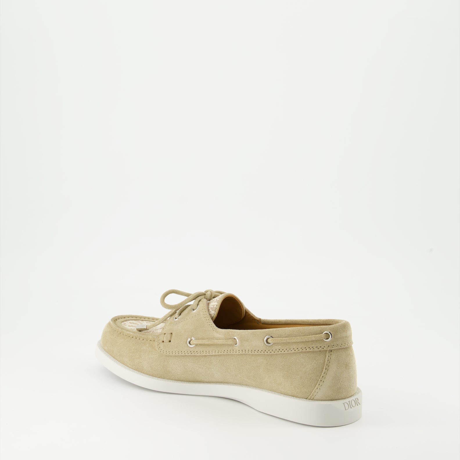 Chaussures de ville Chaussures bateau Granville Dior Beige Homme