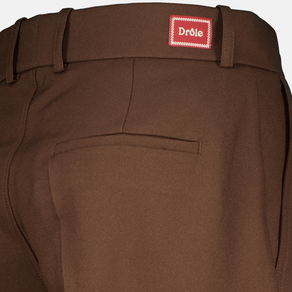 Pantalons Pantaloni Cargo Marroni Drole De Monsieur Marron Homme