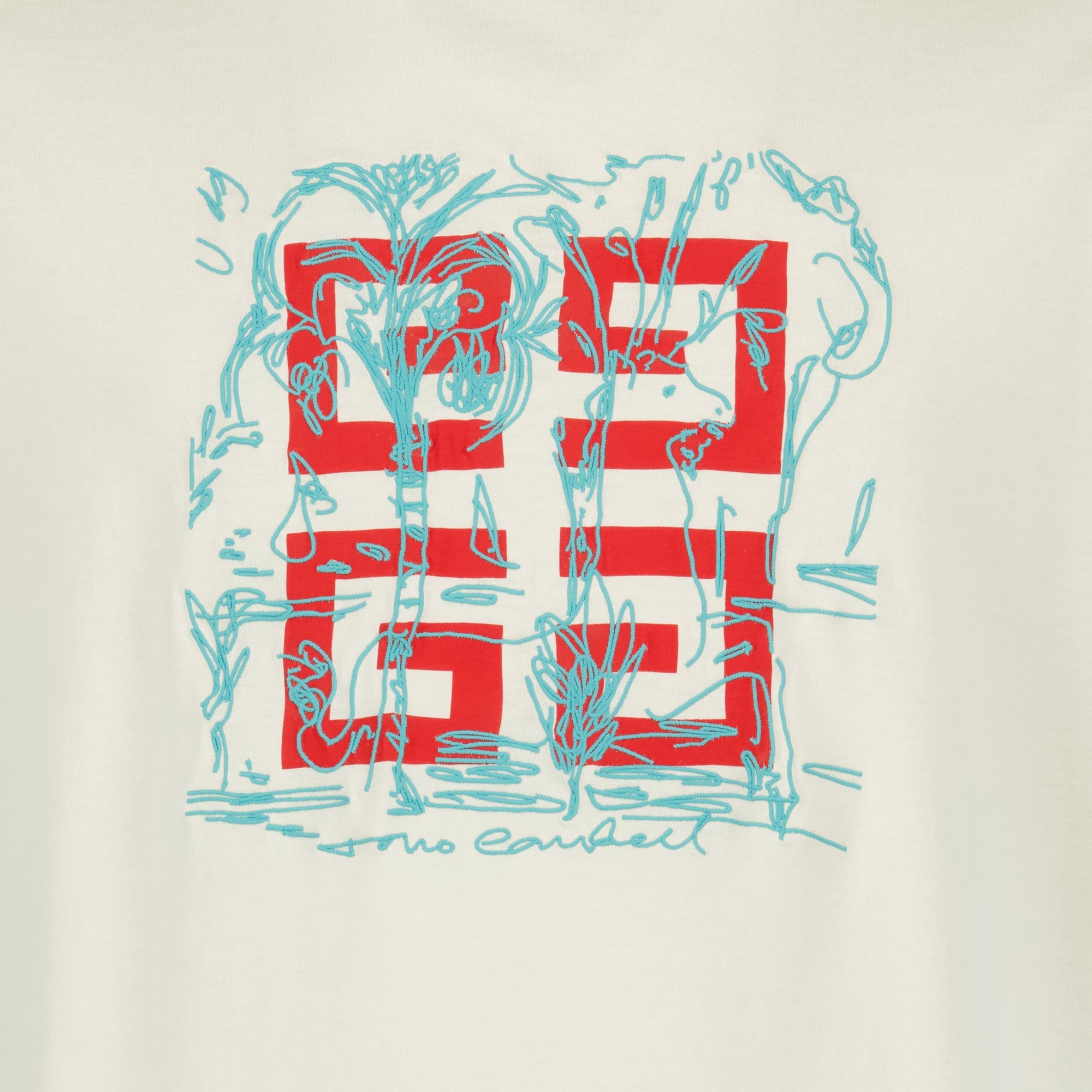 T-shirts T-shirt imprimé 4G Givenchy Beige Homme