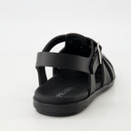 Scarpe aperte Sandali Neri in Gomma Prada Nero Homme