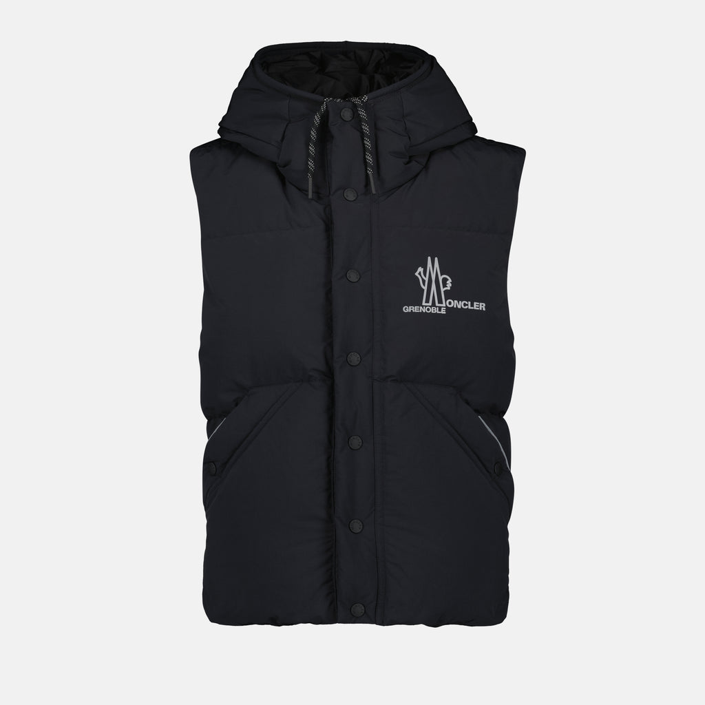 ジャケット バルディ ノースリーブ ダウンジャケット Moncler Grenoble 黒 Homme