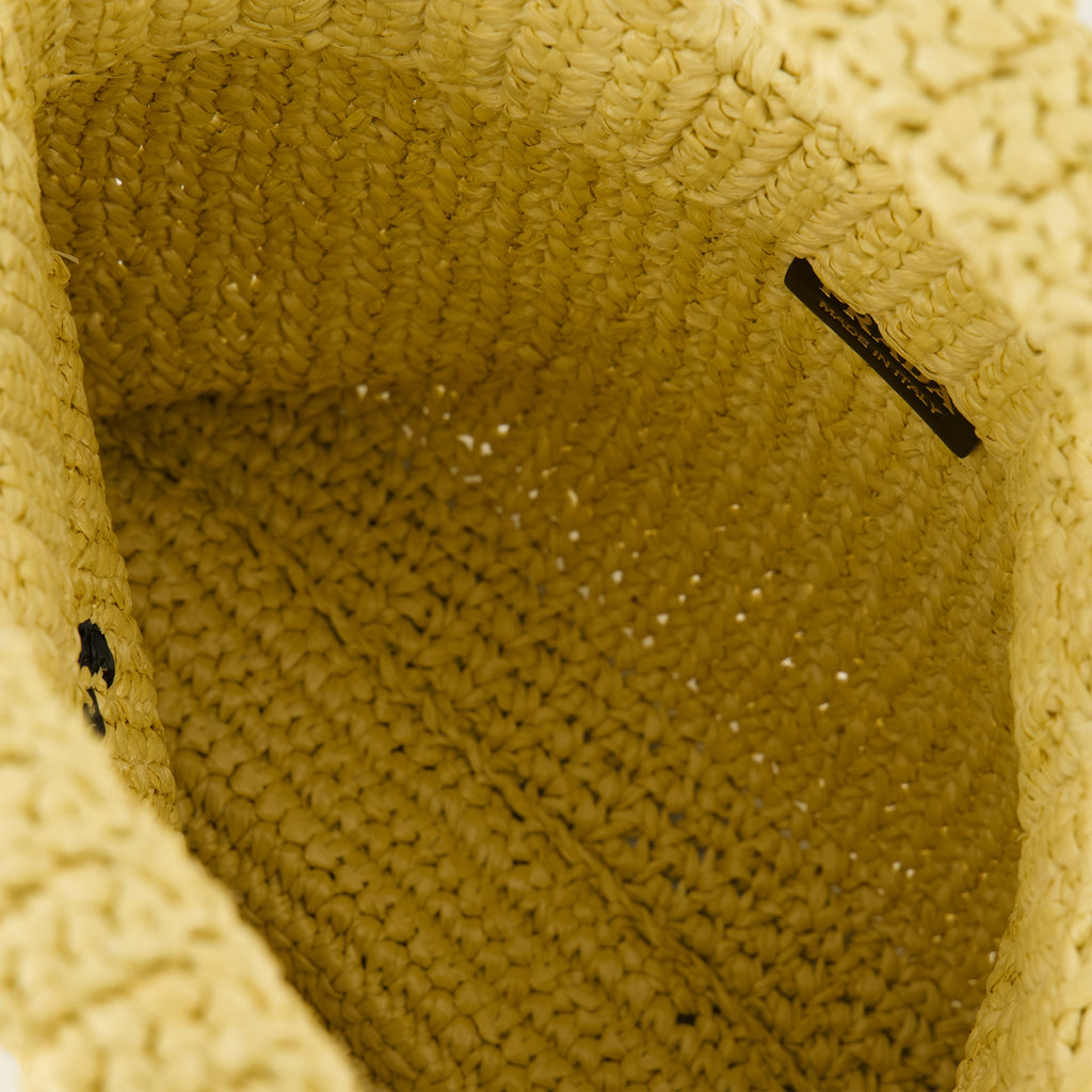 Image of the Prada brand Women's small crochet tote bag - Spring-Summer 2026 - Detailed View 4